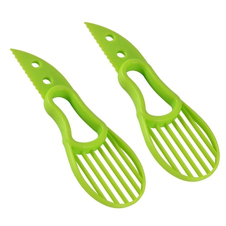 1947Kitchen 3-In-1 Avocado Cutter, Slicer and Pit Remover Tool, 2PK TI-GLIAC-GRE-2PK